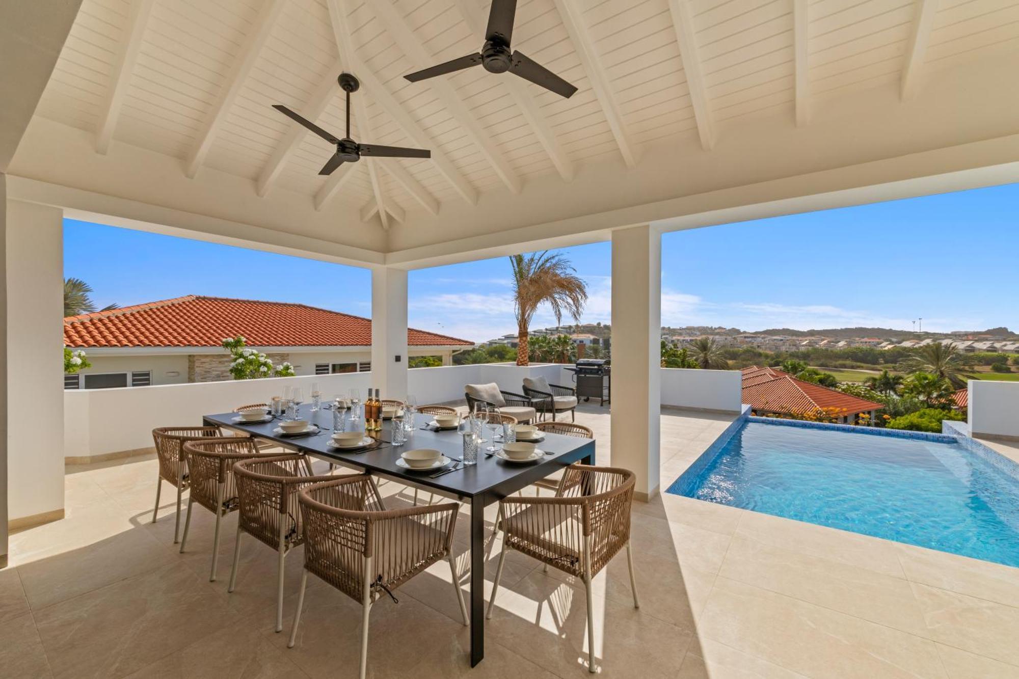 Villa Blue Bay Curacao Dorp Dorp Sint Michiel Exteriér fotografie